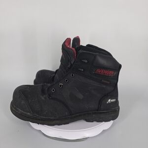 Avenger A7581 Men's 11M Composite Toe PR EH Waterproof Work Boots Black